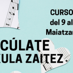 Preinscripción abierta de nuevo alumnado para el curso 2024-2025 en la Escuela de Música del Valle de Egüés