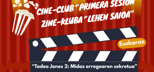 Imagen LEHEN SAIOA ZINE-KLUBA: “TADEO JONES 2: MIDAS ERREGEAREN SEKRETUA”